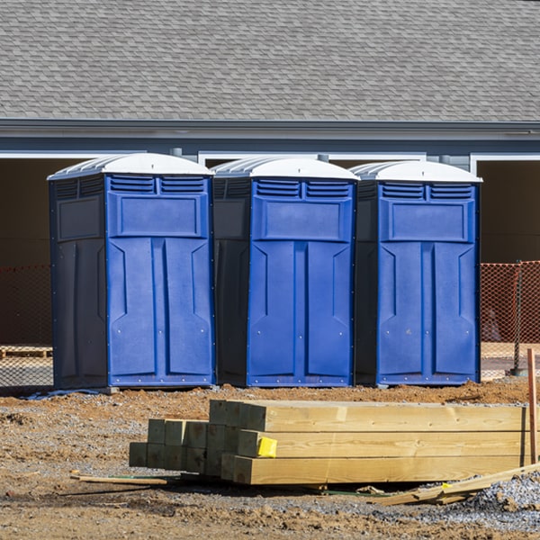 what is the cost difference between standard and deluxe porta potty rentals in Sandusky Michigan